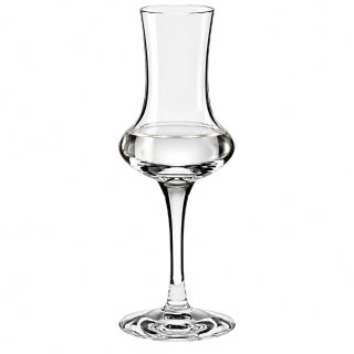 Älghult Premier Grappaglas 8 cl med grappa i glaset
