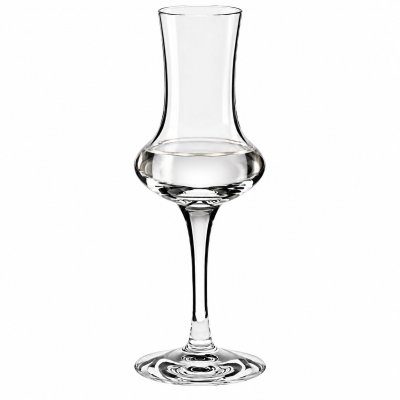 Älghult Premier Grappaglas 8 cl med grappa i glaset