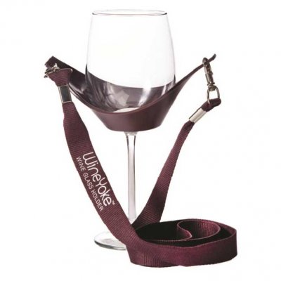 Wine Yoke vinröd vinglashållare